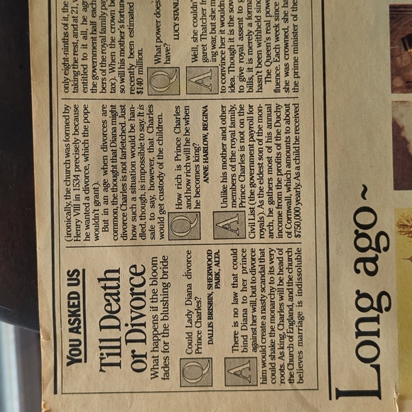 Charles  and Diana Wedding Commemorative Newspaper issue - Picture 3 of 5